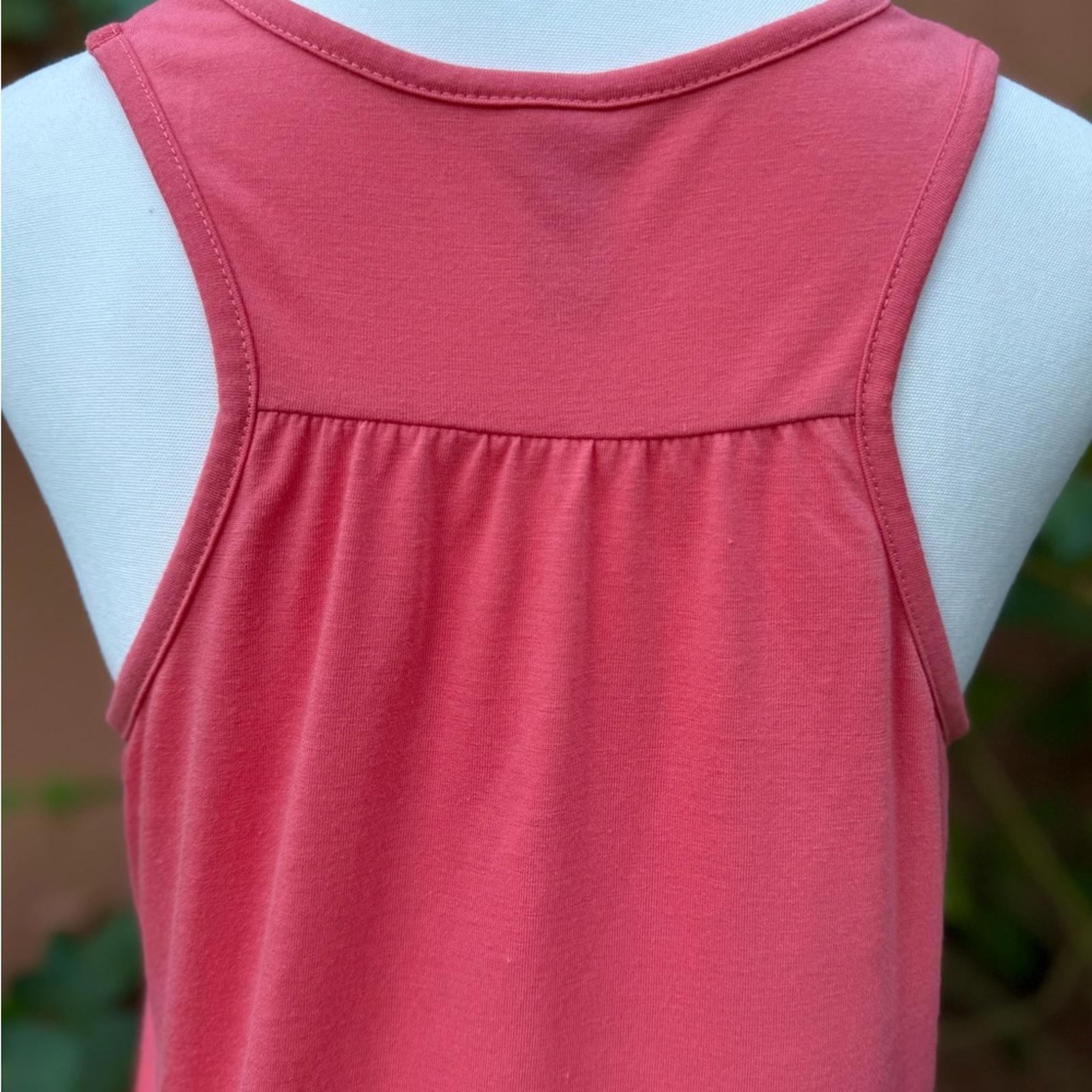 No Boundaries Coral Crochet Tank Top L Large Women’s