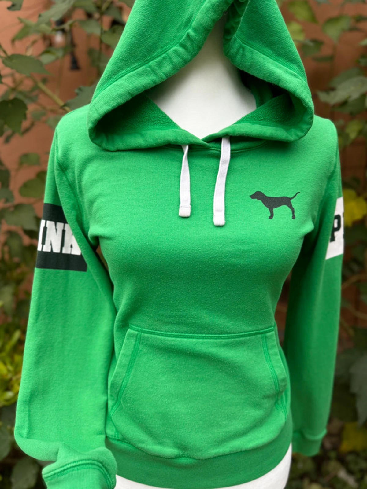 Victoria Secret PINK Kelly Green Hoodie Women’s Size S