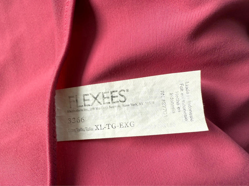 Flexees Dusty Rose & Gray Lace Cami Top Size L