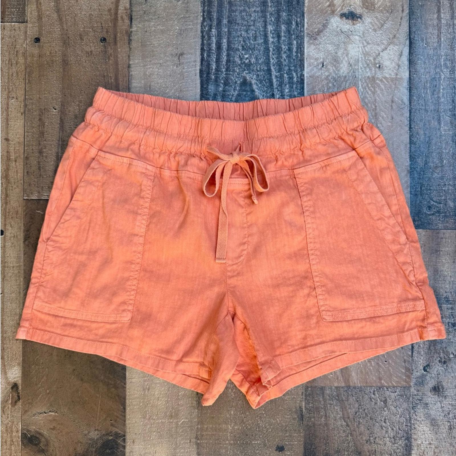 Kut from the Kloth High Waist Orange Shorts Women's Size S