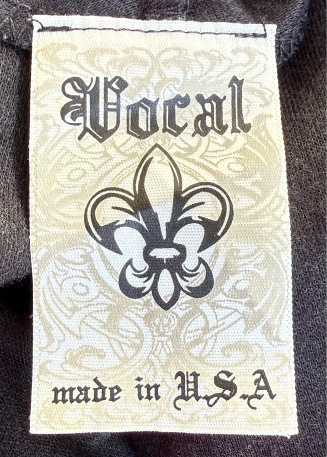 Vocal Gary & Black Bedazzled Cardigan Size M