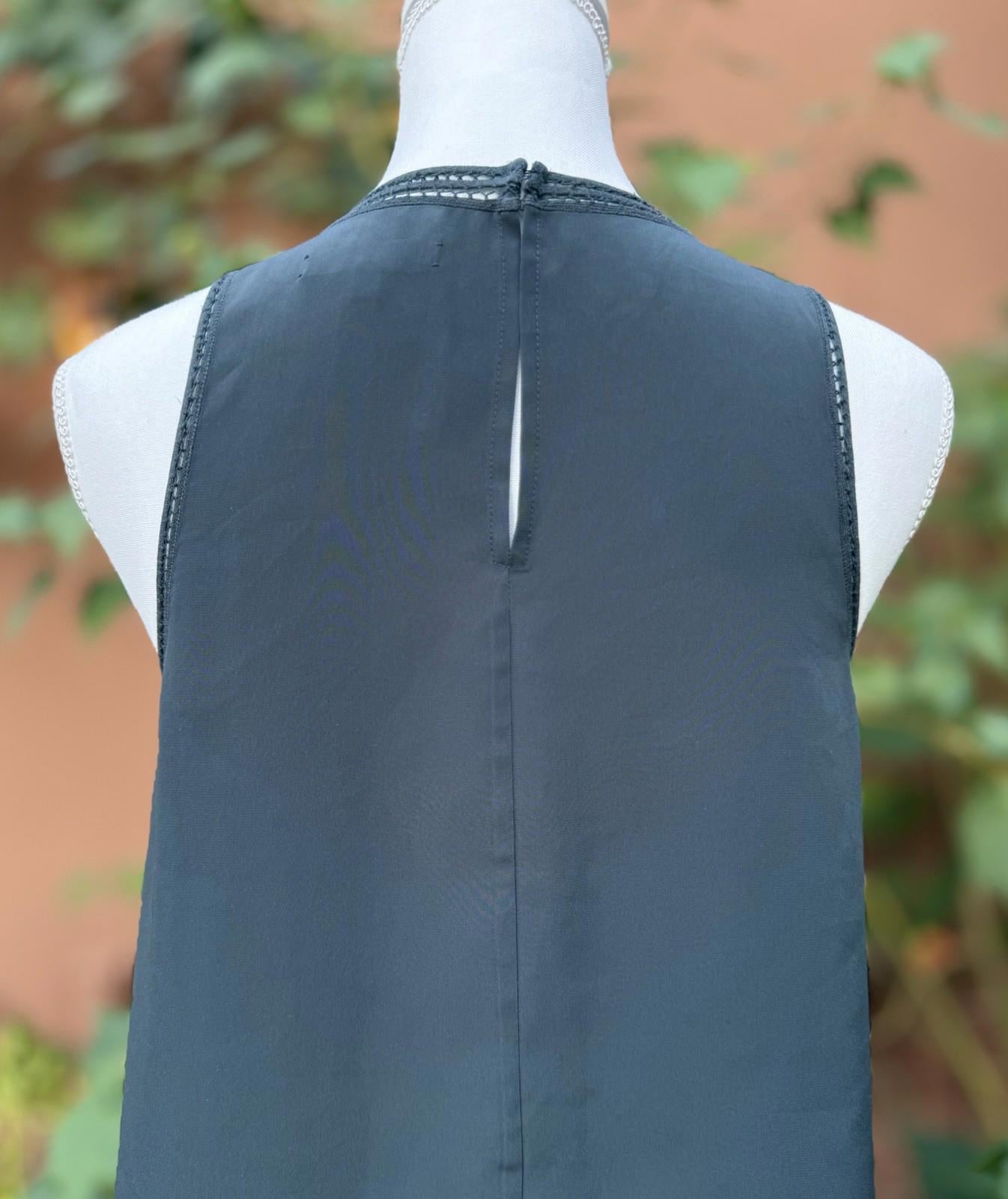 Madewell Emerald Green Short Sleeve Blouse With Round Neck Size S