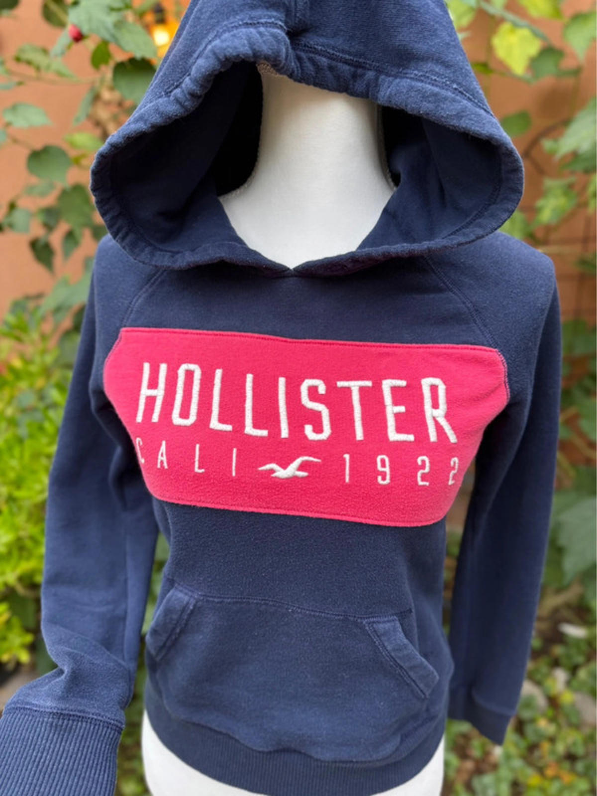Hollister California Royal Blue & Pink Women’s XS Hoodie Women’s Or Juniors