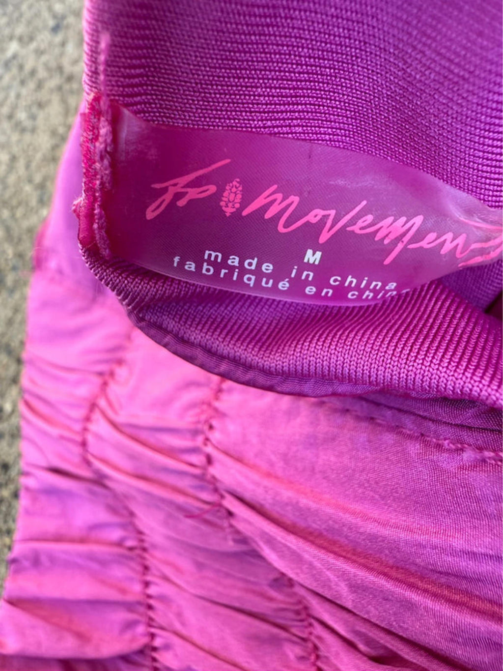 Free People Movement Hot Pink Athletic Skirt Shorts Size M Medium Women’s