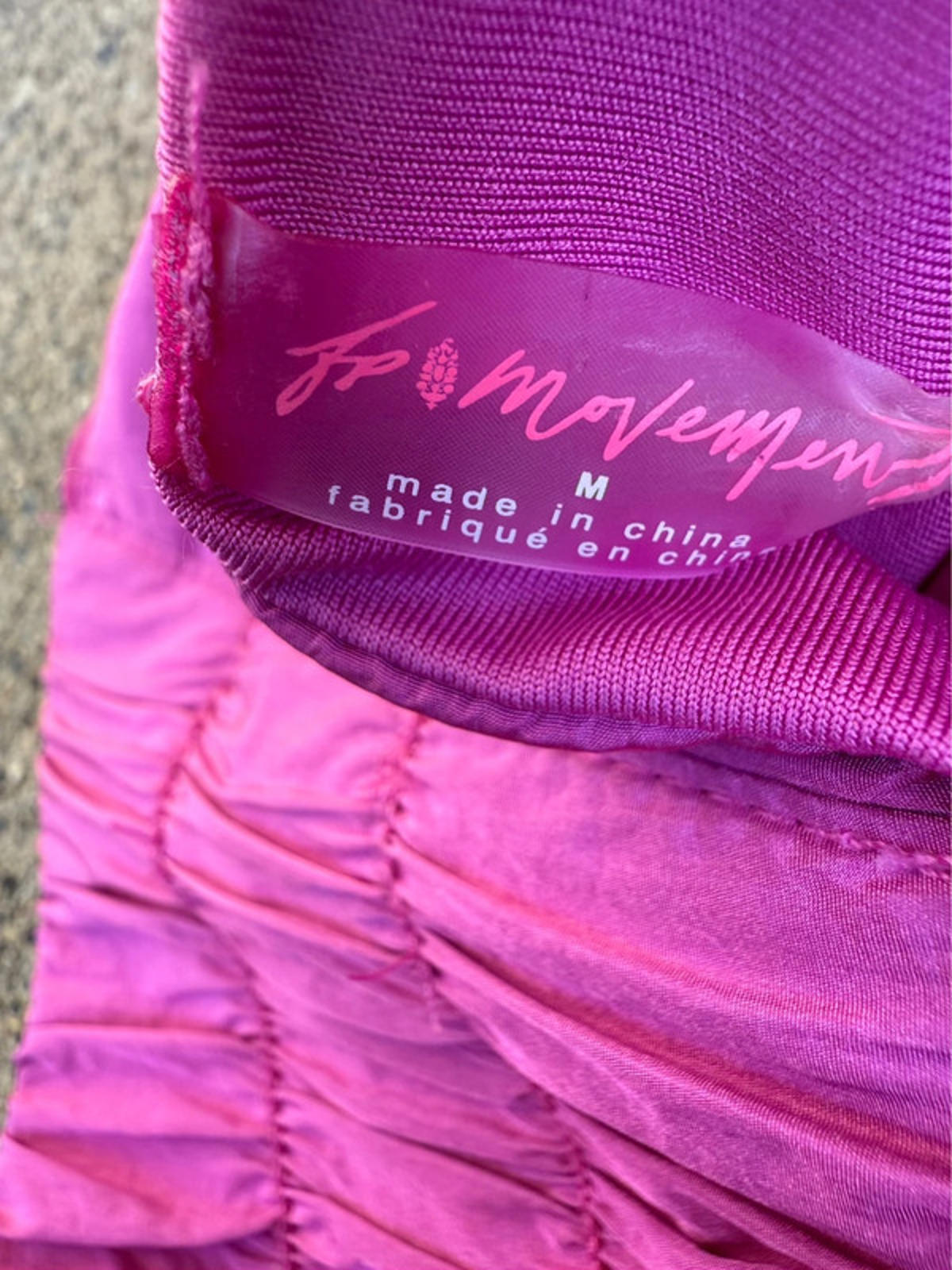 Free People Movement Hot Pink Athletic Skirt Shorts Size M Medium Women’s