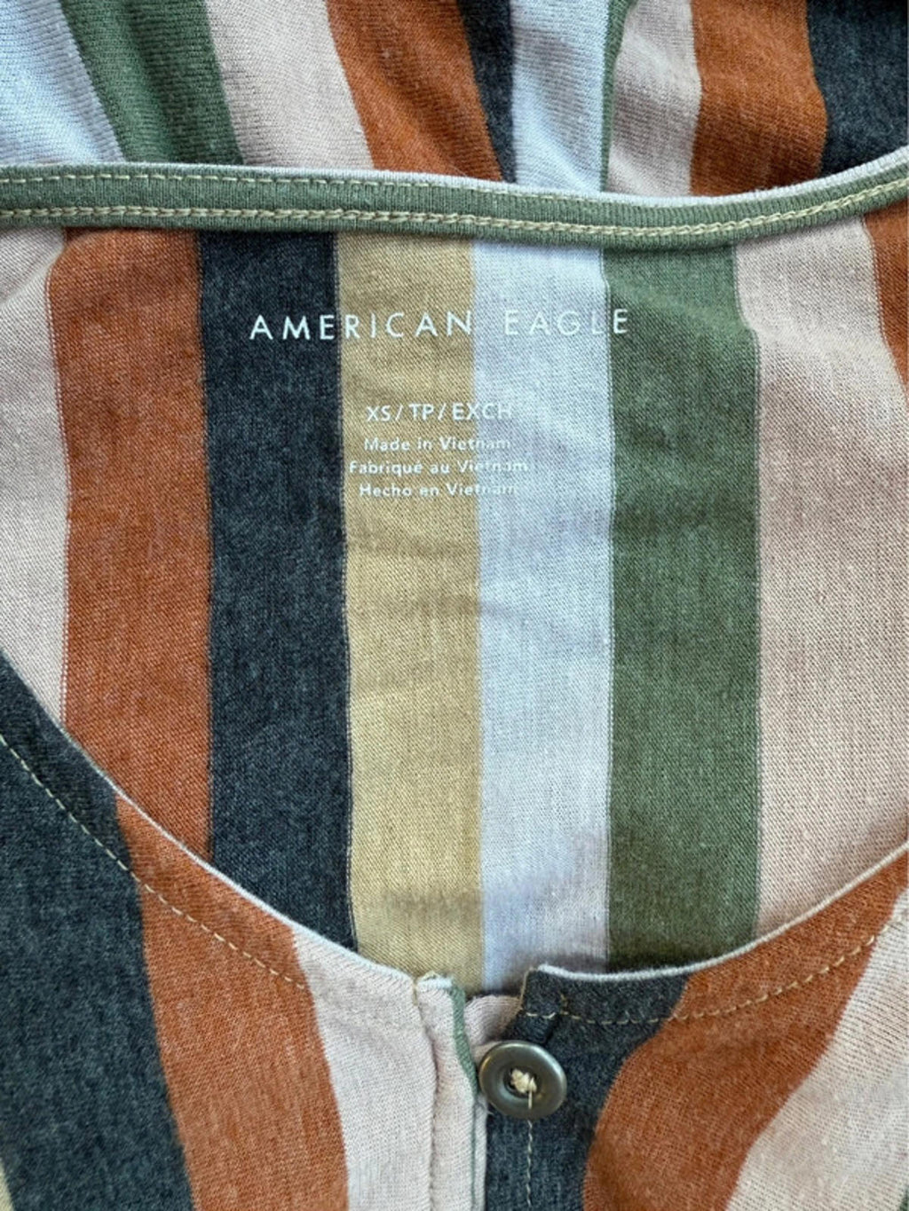American Eagle Stripe Top Size XS Women’s