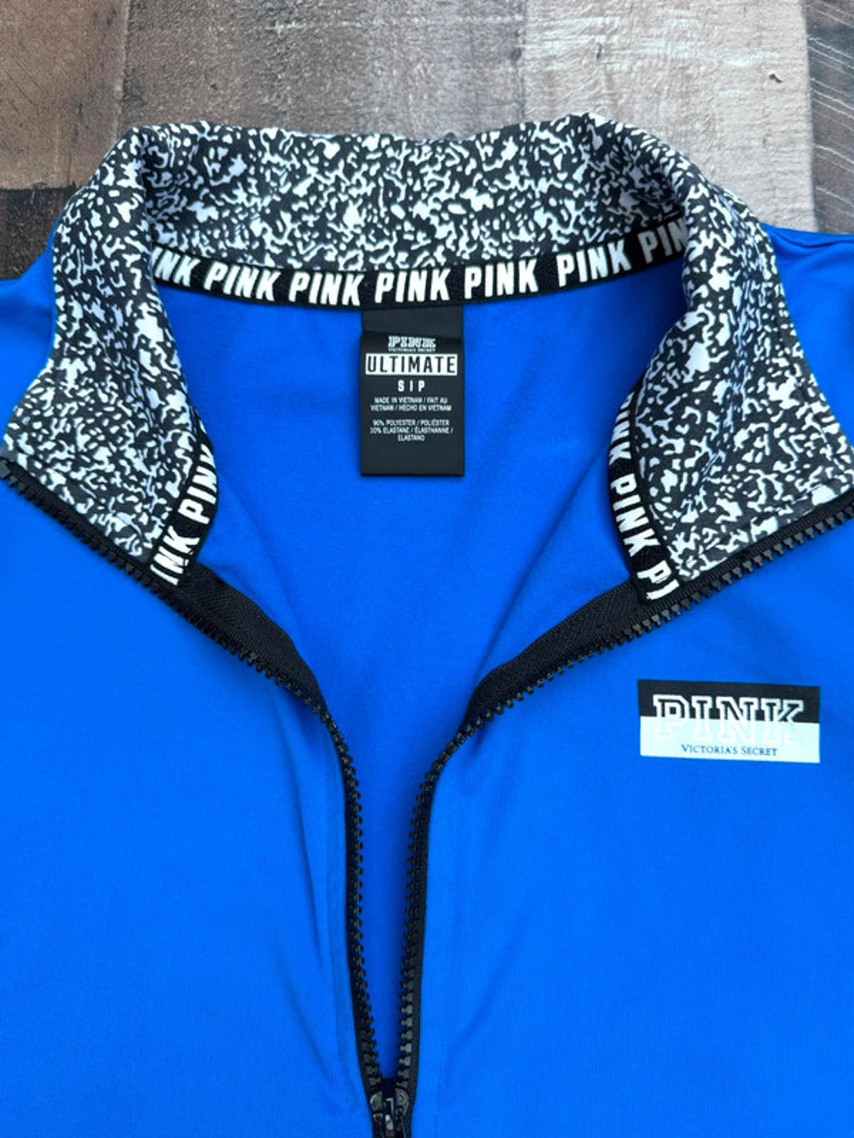 Victoria Secret Pink Size S Royal Blue Ultimate Top