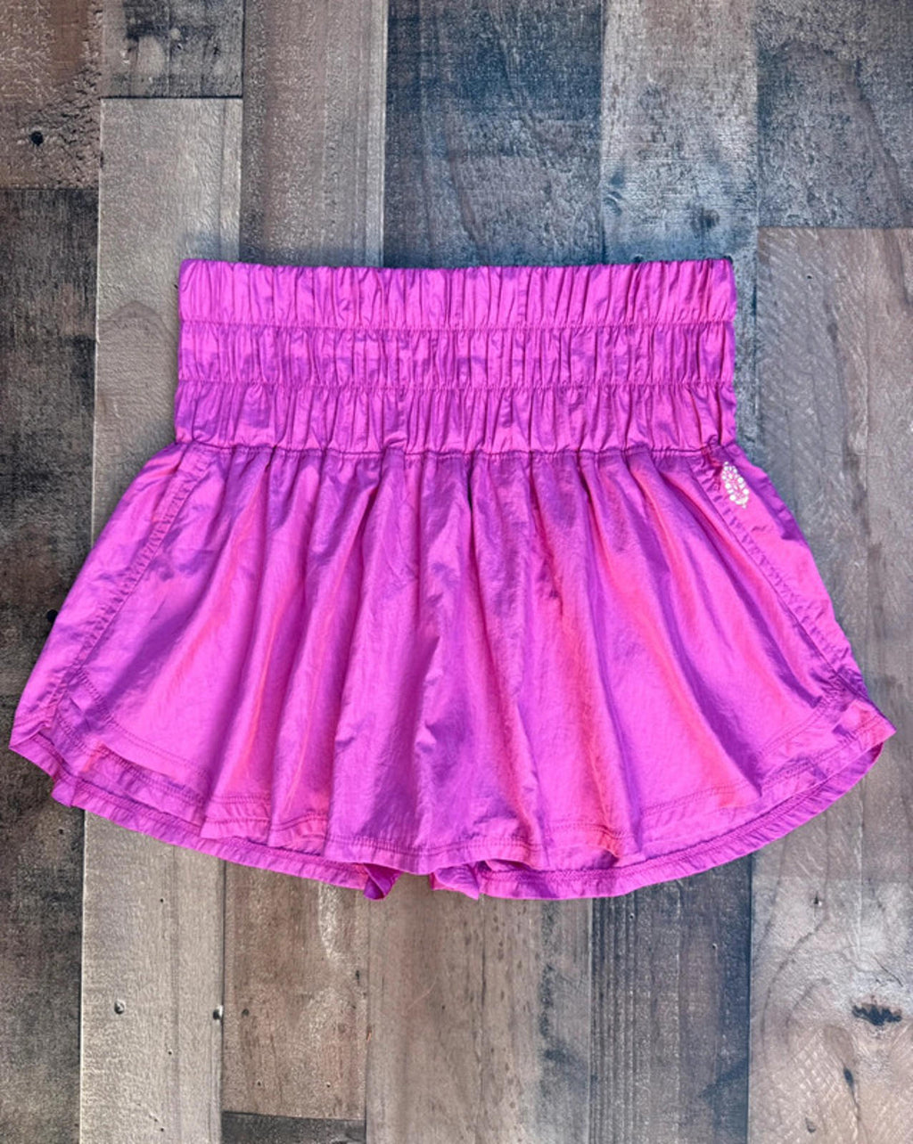 Free People Movement Hot Pink Athletic Skirt Shorts Size M Medium Women’s
