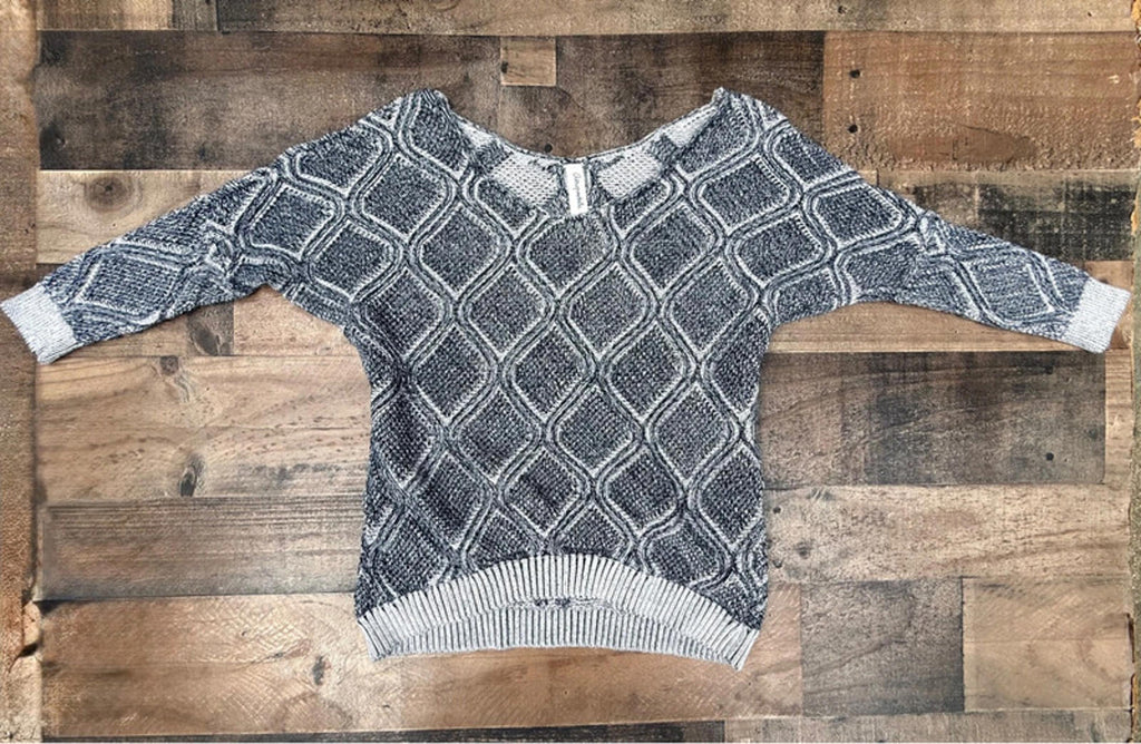 Aeropostale Sweater Gray & BlackJuniors Or Women’s Size S