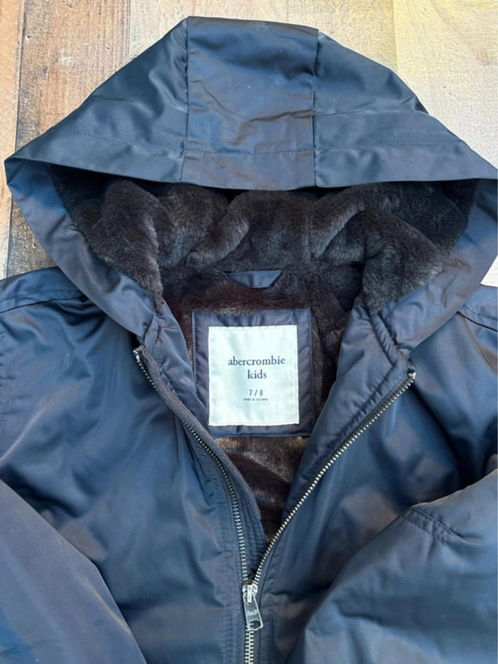 Abercrombie & Fitch Boys Black Jacket Size 7 8